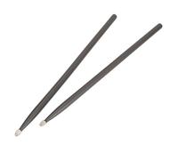 Julihai Bacchette 5A, Bacchette in Legno di Acero con Design Ondulato Brevettato per Maggiore Resilienza e Resistenza Allo Scivolamento, per Adulti Bambini Principianti e Set di Batteria (BLACK)
