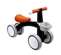 Julihai Bicicletta Senza Pedali per Bambini, Mini Bici da Equilibrio a 4 Ruote per Bambini da 1 a 3 Anni, for Uso Quotidiano e Gioco in Casa o All Aperto (BLACK)
