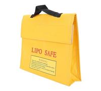 Julihai Borsa Lipo, Custodia per Batteria Ignifuga Antideflagrante con Chiusura a Gancio e per la Ricarica e il Trasporto Sicuri della Batteria Lipo