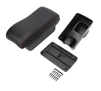 Julihai Box Bracciolo Console per Auto, Grande capacità, Smooth Touch Red Line, Adatto per, Adatto per Swift 2005-2021, Organizer per Console Centrale per Migliorare L'esperienza di Comfort in