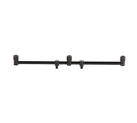 Julihai Buzz Bar in Lega di Alluminio a 3 Teste da 40 Cm, Robusta Staffa per Barra Trasversale Porta Canna da Pesca con Installazione Semplice, per Accessori per la Pesca da Riva
