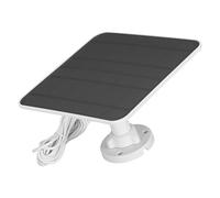 Julihai Caricatore a Pannello Solare per Fotocamera, Efficiente Alimentatore Magnetico Impermeabile IP65 da 12 W per Pro Ultra 2 Go 2, Robusto e Durevole per Sorveglianza Esterna Materiale in (WHITE)