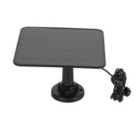 Julihai Caricatore a Pannello Solare per Fotocamera, Efficiente Alimentatore Magnetico Impermeabile IP65 da 12 W per Pro Ultra 2 Go 2, Robusto e Durevole per Sorveglianza Esterna Materiale in (BLACK)