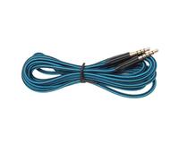 Julihai Cavo Connettore Durevole da 3,5 Mm da 5 Poli a 4 Poli per A10 A30 A40, Cavo Compatto e Portatile da 2 M per Console di Gioco, Placcato Oro da 3, Mm