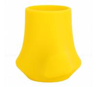 Julihai Correttore per la Presa della Racchetta da Tennis, Trainer per Swing in Silicone per Principianti per Migliorare la Presa e la Tecnica, con Design Ergonomico e Portatile p (Yellow)