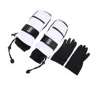 Julihai da Sci, da Snowboard Caldi Antivento e Antineve con Interni a 5 e Protezioni per i Polsi, per Uomo Donna Sci Snowboard Motoslitta (L)