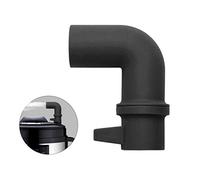Julihai Deviatore Vapore in Silicone per Pentola a Pressione, Accessorio per il Rilascio del Vapore con Sfiato Angolato a 360 Gradi, Compatibile con 3/6/8 Quart e Foodi 6.5/8 Quart (BLACK)