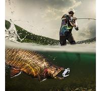 Julihai Esca per la Pesca del Granchio, Esca Morbida in Silicone con Ganci Affilati, Esche Realistiche per Granchio da 7,5 Cm per la Pesca in Acqua Salata dello Scorfano e della Spigola (2#)