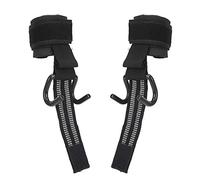 Julihai Ganci da Polso per Sollevamento Pesi, Cinghie di Trazione Antiscivolo con Cuscinetti in Neoprene per Allenamento in Palestra e Canottaggio
