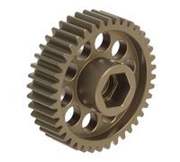 Julihai Ingranaggio Differenziale 40T in Lega di Alluminio, Ingranaggio per Auto RC Leggero e Durevole a Basso Attrito, con Prestazioni Stabili per Auto RC Super Clod Buster Clodbuster
