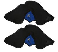 Julihai Mezza Maschera per il Viso, Antivento e Antipolvere, Ideale per L'inverno, il Ciclismo, con Presa D'aria Sul Naso, Perfetta per attività All'aperto Come Motociclismo, Sci Ed (BLUE)