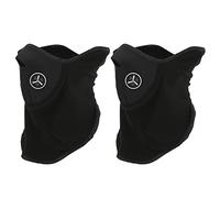 Julihai Mezza Maschera per il Viso, Antivento e Antipolvere, Ideale per L'inverno, il Ciclismo, con Presa D'aria Sul Naso, Perfetta per attività All'aperto Come Motociclismo, Sci Ed (BLACK)