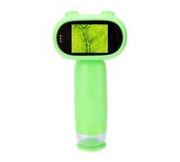 Julihai Microscopio Digitale per Bambini 1000X Microscopio Tascabile | Batteria Ricaricabile da 600 MAh, 8 Luci LED con Controllo della luminosità, Supporta Scheda di Memoria da 32 GB, Copertura