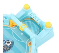 Julihai Mini Gioco di Calcio da Tavolo, Gioco di Calcio Balilla Interattivo per 2 Giocatori con Tabellone Segnapunti Elettronico a LED, per Serate di in Famiglia per Bambini e Adulti (BLUE)
