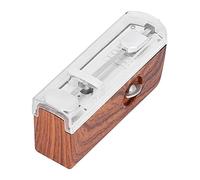 Julihai Mini Metronomo Meccanico, Portatile con Suono Chiaro e Forte e Pendolo Liscio per Pianoforte, Chitarra, Ukulele, Violino (Colore del legno naturale)
