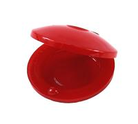 Julihai Nacchere da Dito per Bambini, Strumento Musicale in Plastica con Ottima qualità del Suono per Bambini, Scuola, Asilo, Casa e Educazione Musicale (rosso)