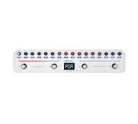Julihai Pedale Multieffetto per Basso, Processore Portatile, Modelli da 20 Amp, Batteria Ricaricabile, 40 Preset per Bassisti e Chitarristi Elettrici