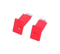 Julihai Set Ali Laterali per Elicotteri RC, Parti di Ricambio per la Serie C186, Accessori in Plastica Leggera Facile Installazione (rosso)