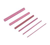 Julihai Set di Temperamatite per Pietre a Olio per Lucidatura Rubino Durevole, Grana 3000, con Facile Sostituzione della Pietra, 6 Pezzi