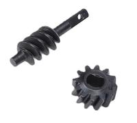 Julihai Sostituzione Ingranaggi Differenziali in Acciaio per Cingolato SCX30 1/30 RC, Set di Ingranaggi 2/13T con Coppia di Arrampicata Migliorata