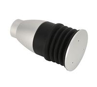 Julihai Strumento per la Pulizia del macinacaffè Resistente Contenitore per Chicchi Soffiato in Lega di Alluminio per Mignon, Mantieni Pulito per gli Appassionati di caffè, Capacità 60 G (SILVER)