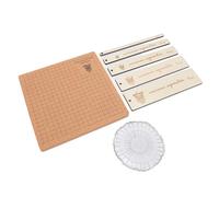 Julihai Tavola per Progetti Macrame Tavola per Intrecciatura Compatta con Perni a T e Regole per macramè Facile da Usare per Lavorare a Maglia, Intrecciare, Annodare per gli Amanti Dell'artigianato