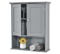 Julimoon JM-HW66689 Armadietto per medicinali, grigio