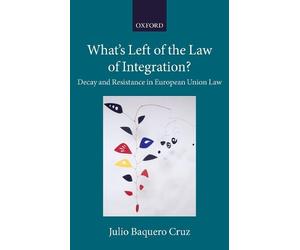 Julio Baquero Cruz What's Left of the Law of Integration? (Copertina rigida)