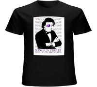 Julio Iglesias Men's I'm a Pirate I'm a Lord Manuela Think About Me T-Shirt Black 3XL