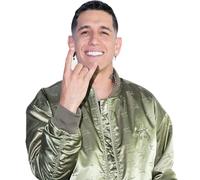 Julio Manuel Gonzalez Tavarez (Green Jacket) Half Body Buddy Cutout