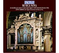 Julio Segni Musica Nova: Accomodata Per Cantar Et Sonar Sopra Organi Et Alt (CD)
