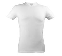 JULIPET IACADI t-Shirt Girocollo Cotone Elasticizzato (3 M IT48, Bianco)