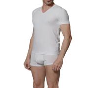 JULIPET JNM118 IGDIR T-Shirt Scollo a V Cotone Elasticizzato (L, 010 Bianco) IT 5