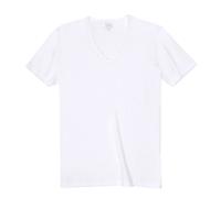 Julipet Maglia Intima da Uomo In Cotone Elastico Scollo a V Maniche Corte Iper J