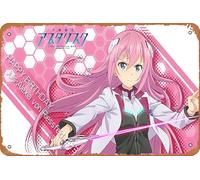 Julis Alexia Von Riessfeld Gakusen Toshi Asterisk The Asterisk War: The Academy City On The Water Poster Decorazione da parete in metallo retrò 20,3 x 30,5 cm