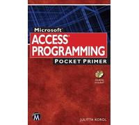 Julitta Korol Microsoft Access Programming Pocket Primer (Tascabile)