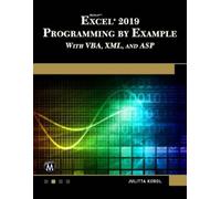 Julitta Korol Microsoft Excel 2019 Programming by Example with VBA, (Tascabile)