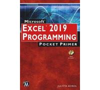 Julitta Korol Microsoft Excel 2019 Programming Pocket Primer (Tascabile)