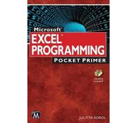 Julitta Korol Microsoft Excel Programming Pocket Primer (Tascabile)