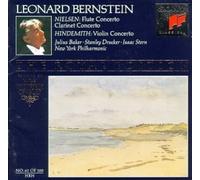 Julius Baker Nielsen: Flute Concerto; Clarinet Concerto / Hindemith: Violin (CD)