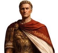 Julius Caesar (Robe) Half Body Buddy Cutout