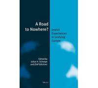 Julius H. Schoeps A Road to Nowhere? (paperback) (Tascabile)