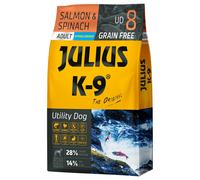 Julius K-9 Grain Free Adult Utility Dog - Salmon & Spinach 10 kg (311173)