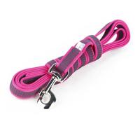 Julius-K9 Color & Gray Super Presa Guinzaglio Senza Manico, 20 mm x 3 m, Rosa