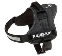 Julius-K9® Powergeschirr®, taglia 0-3 66-85 cm/50 mm nero