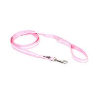 Julius-K9 214-NL-1.8-PN Guinzaglio IDC Tubolare con Manico e Anello D, Rosa