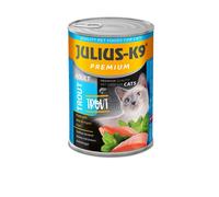 Julius-K9 Adult - Trout scatolette per gatti 24 x 415 g