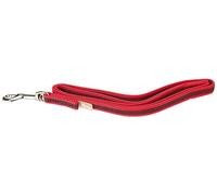 Julius-K9 Color & Gray Super Presa Guinzaglio Con Manico, 14 mm x 1 m, Rosso