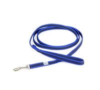 Julius-K9 Color & Gray Super Presa Guinzaglio Con Manico, 14 mm x 2 m, Blu