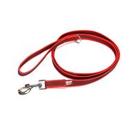 Julius-K9 Color & Gray Super Presa Guinzaglio Con Manico, 20 mm x 2 m, Rosso